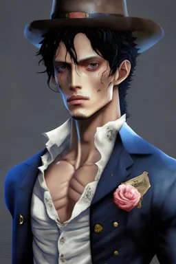 One piece is realistic H8 Elegant male