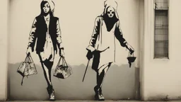 fashion girl samhain by banksy