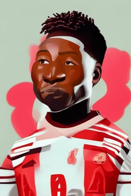 Andre Onana Footballer cartoon 2d