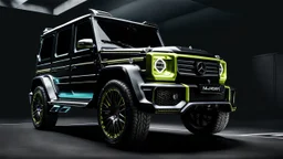 Mansory G-Class Hyper Sport, desktop wallpaper, 4K, Cinematic, rear view
