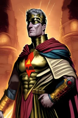 roman emperor as a superhero