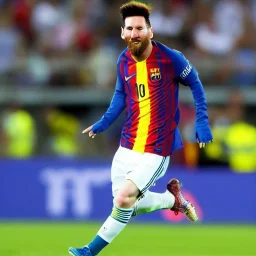 messi winning the world cupe