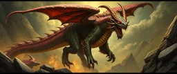 portraid of wild dragon gremlin above byzantes