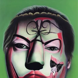 Portrait of Corey Tailor Slipknot by Salvador Dali