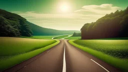 An image representing the journey of self-development and personal growth, depicting a long road stretching forward, symbolizing the sustainable path towards achieving personal goals and enhancing individual capabilities. The image conveys self-improvement and the pursuit of continuous enhancement through the fundamental steps presented in the article.