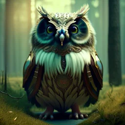 intricate details, realistic, octane, unreal engine, portrait, natural lighting,zoomed out + portrait, volumetric lighting, shiny,extreme detail, Photorealism, High detail, Hyper realistic Owl in forest, macro lens blur,abstract paint, sharp,ef 85mm 5.6, focus, trending by artstation