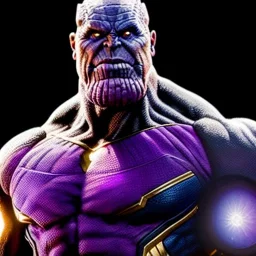 ultra detailed fullbody portrait in oil of Thanos , extremely detailed digital painting, extremely detailed face,crystal clear eyes, in the style of Keith Parkinson and Ohrai Noriyoshi and Ken Kelley robert e howard and pablo oliveira , mystical colors, perfectly centered image, perfect composition, rim light, beautiful lighting,8k, stunning scene, raytracing