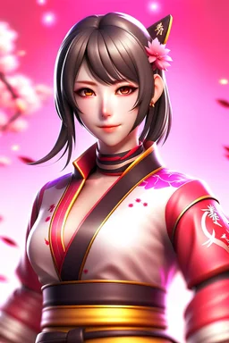 Sakura skin in free fire game