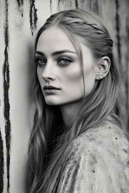 [Sophie Turner] Sophie backed against the wall, eyes darting for an escape. But there was none. The rebel loomed over her, a malicious glint in his eyes. "Let's start with your designation and squad details," he said smoothly. When she didn't respond, his voice hardened. "Talk, or else." She lifted her chin defiantly. "I will not betray the Empire." A nasty smile spread over his face. "So be it." He grabbed her arm in an iron grip and slammed her against the wall, pinning her there. His other ha