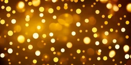 Festive abstract bokeh background - golden bokeh lights, beige - New Year, Anniversary, Wedding, banner