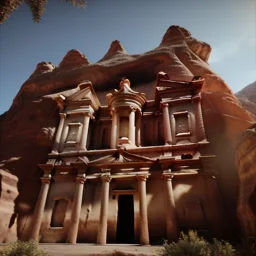 Petra + Ürdün, tourist, unreal engine