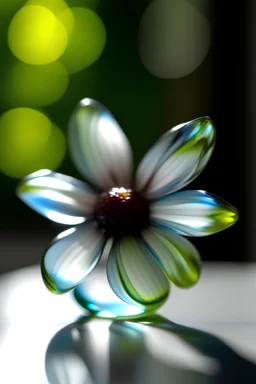 glassy flower