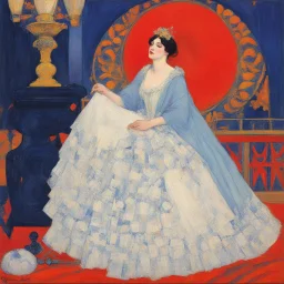 [art by Kupka] "Cy est Pourtraicte, Madame Ste Ursule, et les Unze Mille Vierges" is a poem in Wallace Stevens's first book of poetry, Harmonium. It was first published in 1915 in the magazine Rogue.
