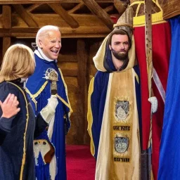 Biden in medieval times