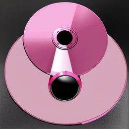 Pink CD-R design