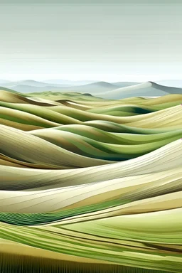 "Capture the essence of a rolling plateau in a creative piece. Explore the gentle undulations and subtle elevations that define this landscape. Envision a scene that combines the tranquility of a rolling terrain with the vastness of a plateau. Consider how this unique geography influences the environment, climate, and human activities. Whether through visual art, written word, or other mediums, convey the serene beauty and geographical features that make a rolling plateau a distinct and engaging