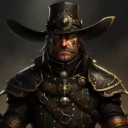 fantasy wild west paladin grimdark realistic