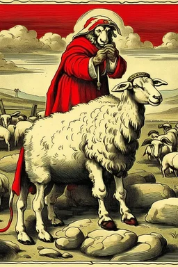 When the Lamb opened the second seal, I heard the second living creature saying, “Come!” Then another horse came out, fiery red. The one riding on it was permitted to take peace from the earth, so that people would slaughter one another. He was given a great sword.