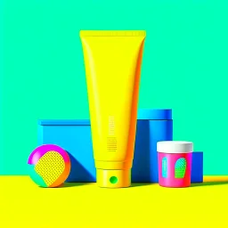 . SIMPLE COLORSSudal Media design for a refreshing sunscreen product. This product is available in the exhibition venue of the products in the theater