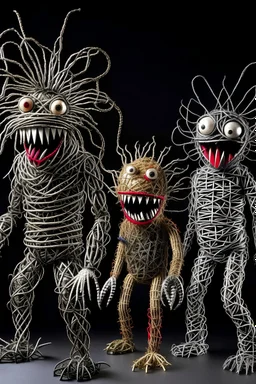 Fraid wire monsters | Gallery