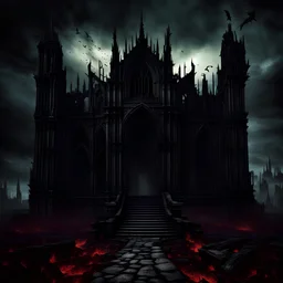 doom, ruin, fall, sorrow, gothic, darkness