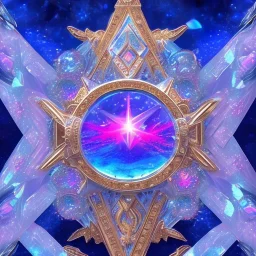 cristal angelic castle crystalline, blue,pink , cosmic, opalescent, gemstones, crystals, other worldly,water,bright, ice background, snow lake blue