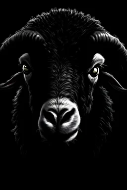 personaje de videojuegos La oveja negra, es un jefe del infierno, no es una oveja pero es el grito, es de color negro tiene ojos blancos, y es muy flaco