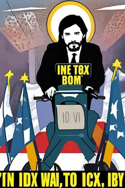 Income tax, I say Jesus I don't wanna be a candidate For Vietnam or Watergate 'Cause all I want to do is Bicycle