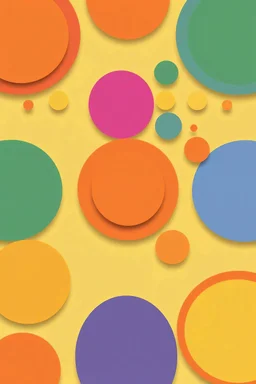 wallpaper with round shapes