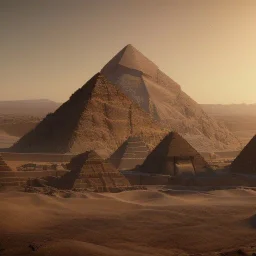 great pyramids in ruin, science fiction royalty