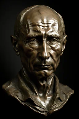 renessance sculptur of putin