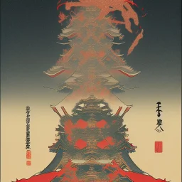  brand logo, Ukiyo-e japanese art