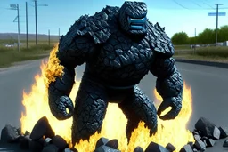 fantastic four the thing made out of biochar saving the world