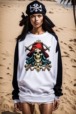 Overlord pirate priestess beach sweat