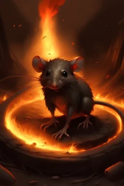 Picture of teenage rat in hell