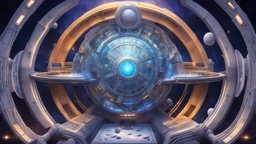 the galactic federation of world in a spaceship called solaris