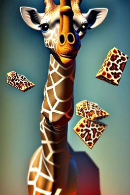 A giraffe called burrito