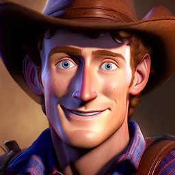 Human version of Woody from Toy Story 4k digital art