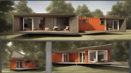 architecture vernaculaire maisons containers modernes