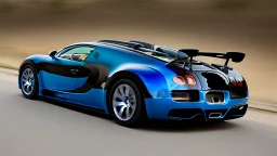 bugatti veyron rear view