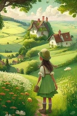 Once upon a time, in a small village nestled between rolling hills and lush green fields, there lived a curious teeneage girl named Lily. She was an imaginative child with an insatiable desire for adventure.