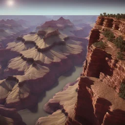 grand canyon under water