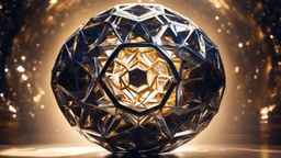 stellated buckyball, luminous, breathtaking, excellent, exquisite composition, beautiful detailed intricate detailed octane render, 8k artistic photography, photorealistic, soft natural volumetric cinematic perfect light, chiaroscuro, award-winning photograph, masterpiece, raphael, caravaggio, bouguereau