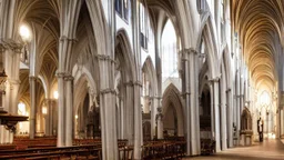 large ghost in the cathedral