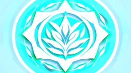 "Craft a logo for 'Prana Breathwork' using soft green, light blue, white, and light gray. Include geometric respiratory flow, a stylized mountain, and abstract snowflake elements. Ensure a simple yet memorable design that embodies the brand's holistic, educational, and therapeutic personality, capturing values of balance, serenity, and transformation."