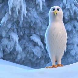 snow OWL EAGLE