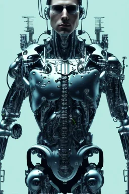 cyborg, men, matrix style