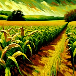 cornfield paint