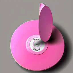 Pink CD-R design