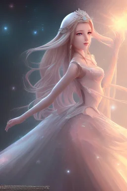 3d Anime princess of stars
